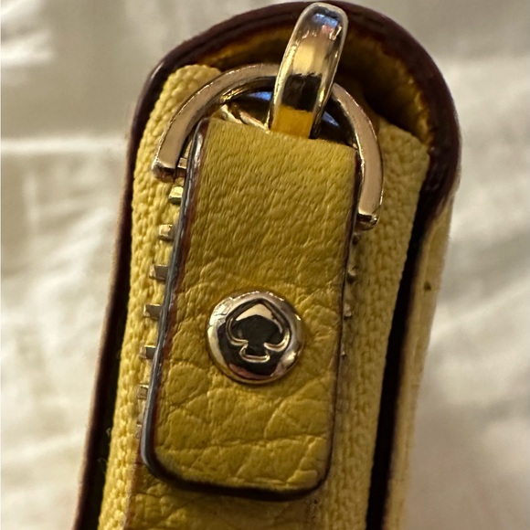 Kate Spade Wellesley Limoncello Leather Continental Wallet - Picture 6 of 9